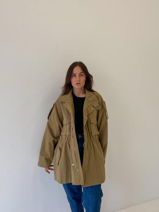 Medvilninė striukė-švarkas